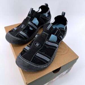 JSport Jambu Regatta Water Sport Walking Shoes Women 6.5 M Black Cool Blue